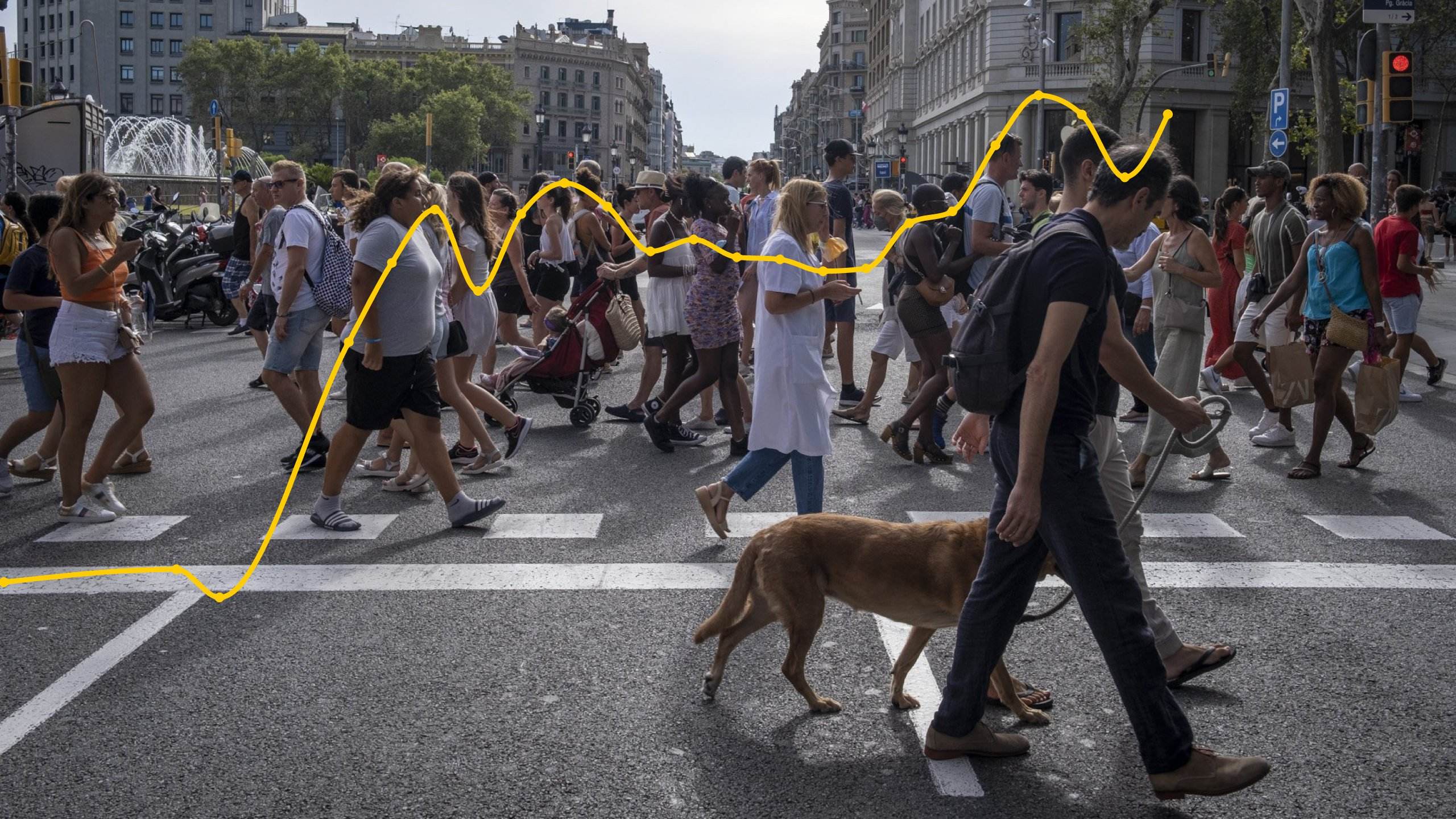 Radiografía de la población de Barcelona: más habitantes, más diversos... y más solos