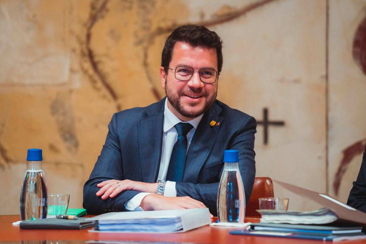 Aragonès, convencido de que la independencia "culminará" con la mesa de negociación