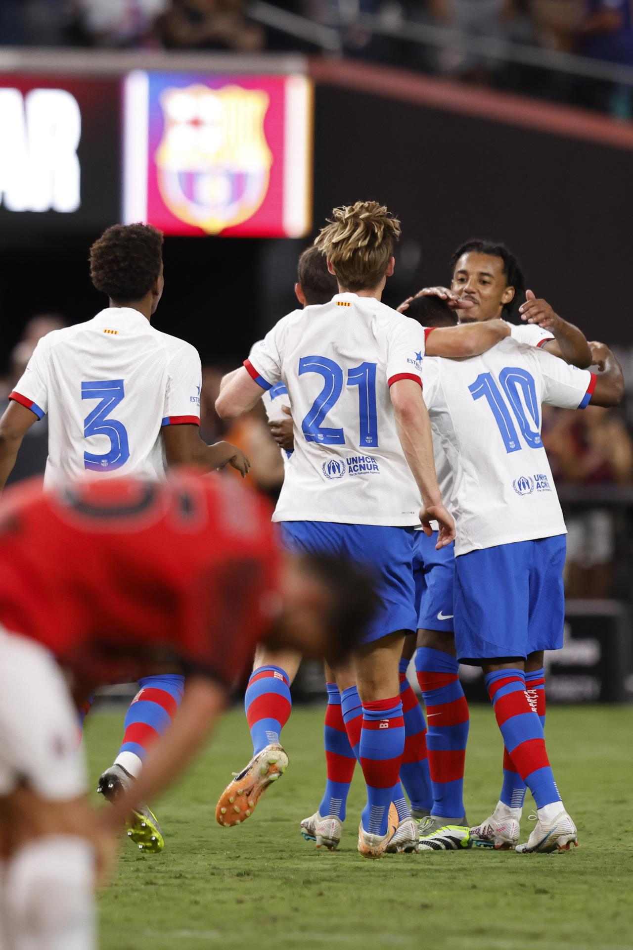 Ansu Fati brilla a Las Vegas i decideix la victòria del Barça contra el Milan (0-1)