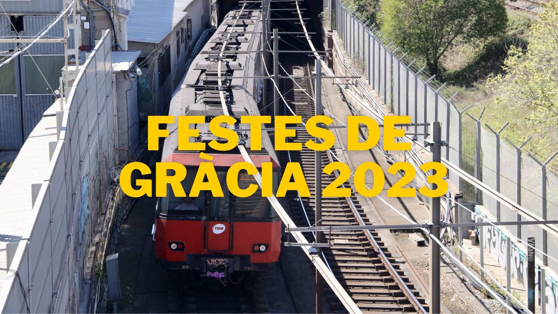 ¿Cómo llegar a las Fiestas de Gracia 2023 de Barcelona en transporte público?
