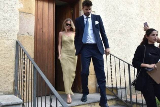 Piqué y Clara boda Marc efe Piqué y Clara boda Marc efe