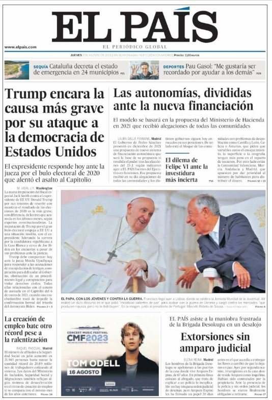 el pais 3 agost el pais 3 agost