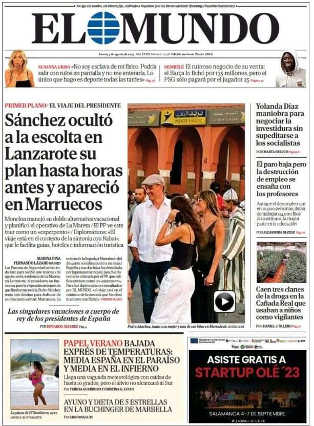 el mundo 3 agost el mundo 3 agost
