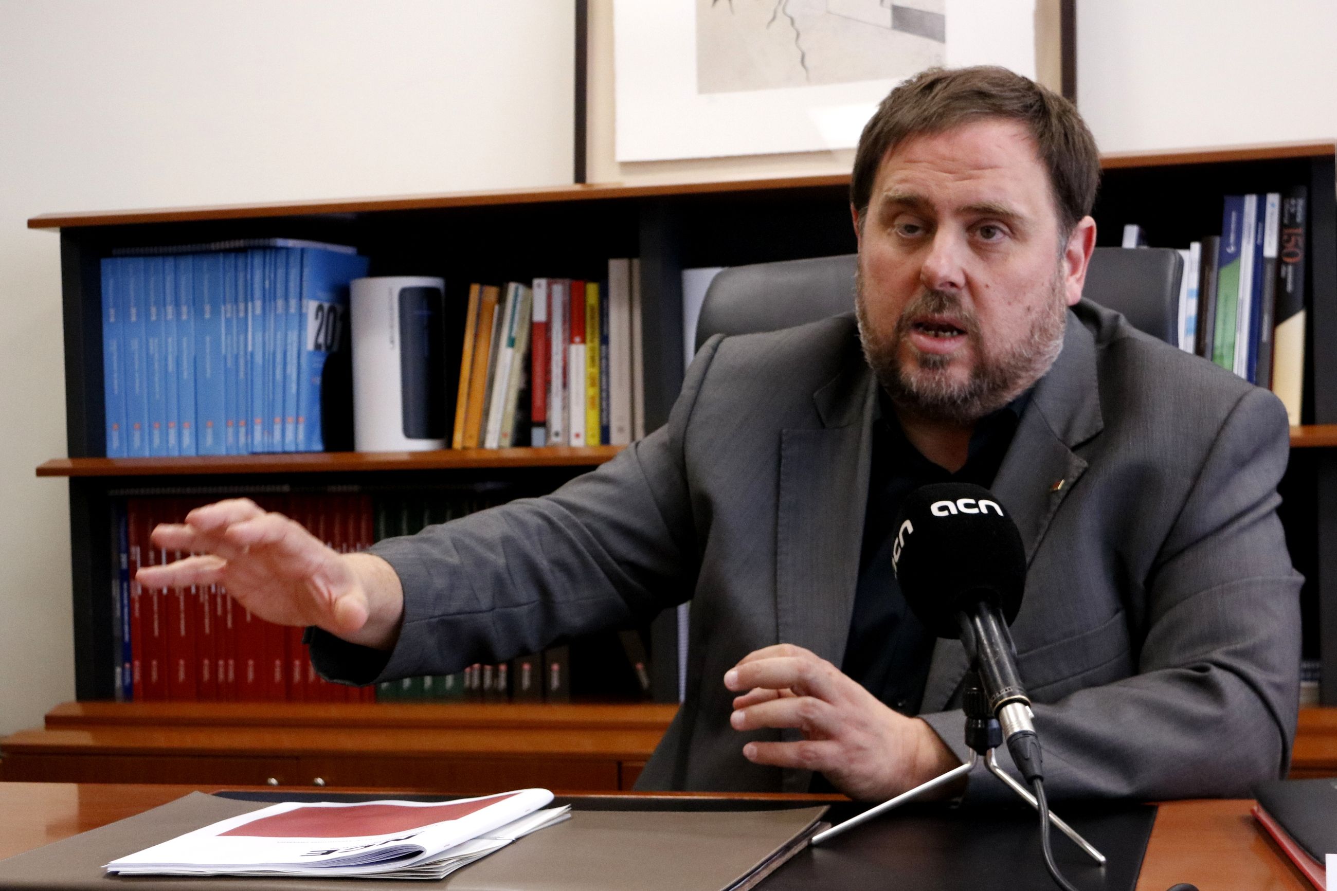 Junqueras presiona a la CUP por los presupuestos