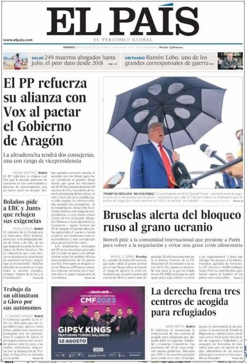 el pais 4 agosto el pais 4 agosto