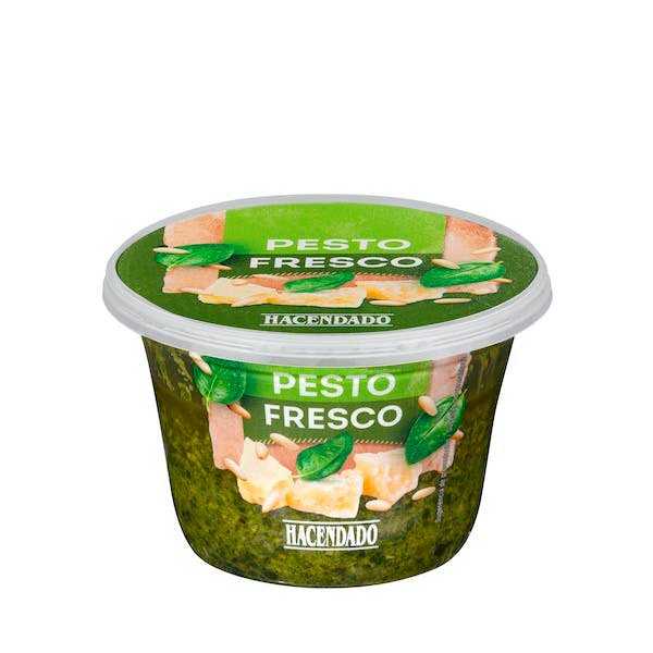 Salsa fresca Pesto amb alfàbrega Hacendado