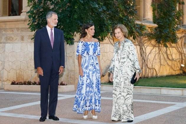 Felip Letícia Sofia recepció palau Marivent 2023 casa reial2 Felip Letícia Sofia recepció palau Marivent 2023 casa reial2
