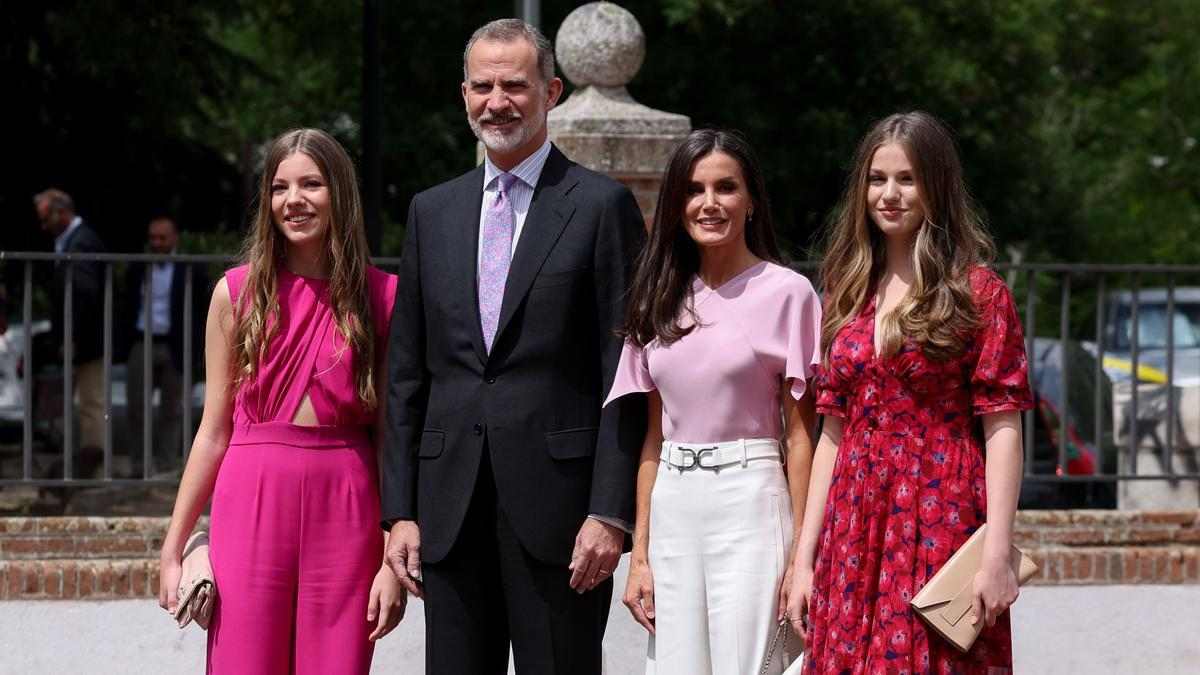 Confirmación infanta Sofía efe Confirmación infanta Sofía efe