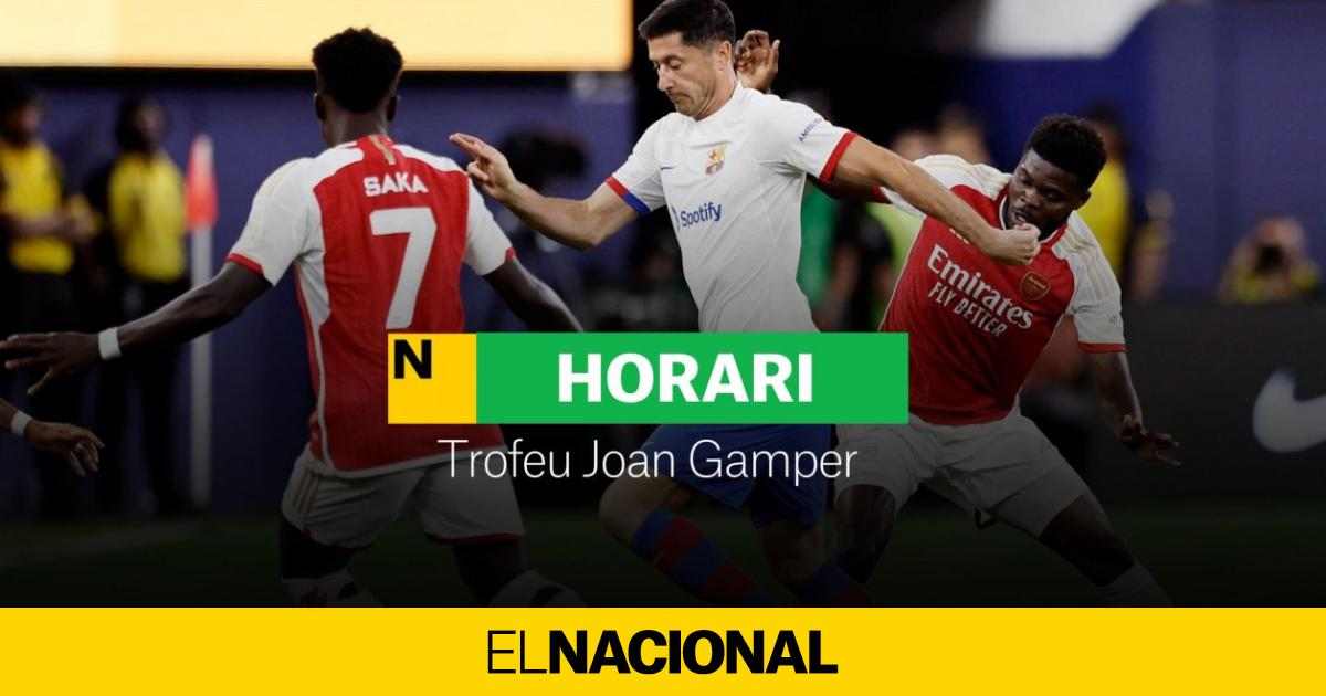 Barcelona Tottenham Horario del partido y dónde ver el Trofeo Joan Barcelona Tottenham Horario del partido y dónde ver el Trofeo Joan