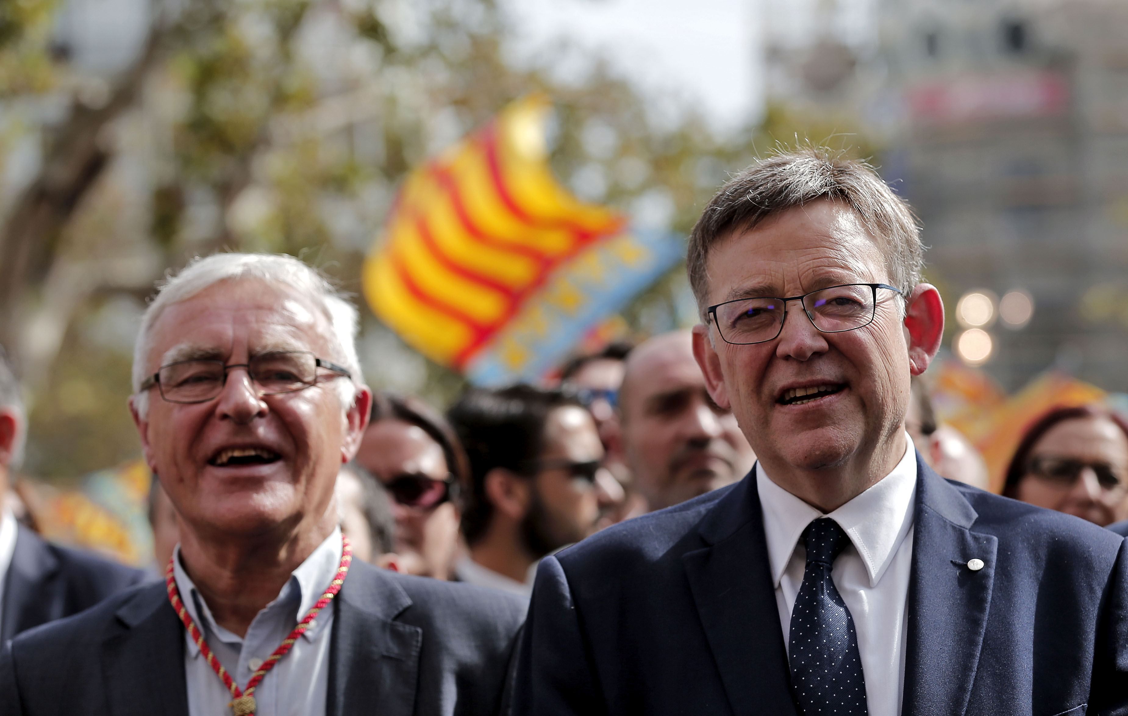 Ximo Puig pide "unidad" y "visibilidad" en la Diada del País Valencià