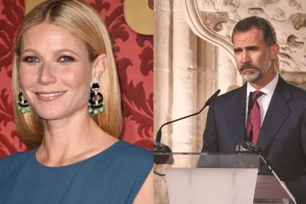 Gwyneth Paltrow y Felipe VI