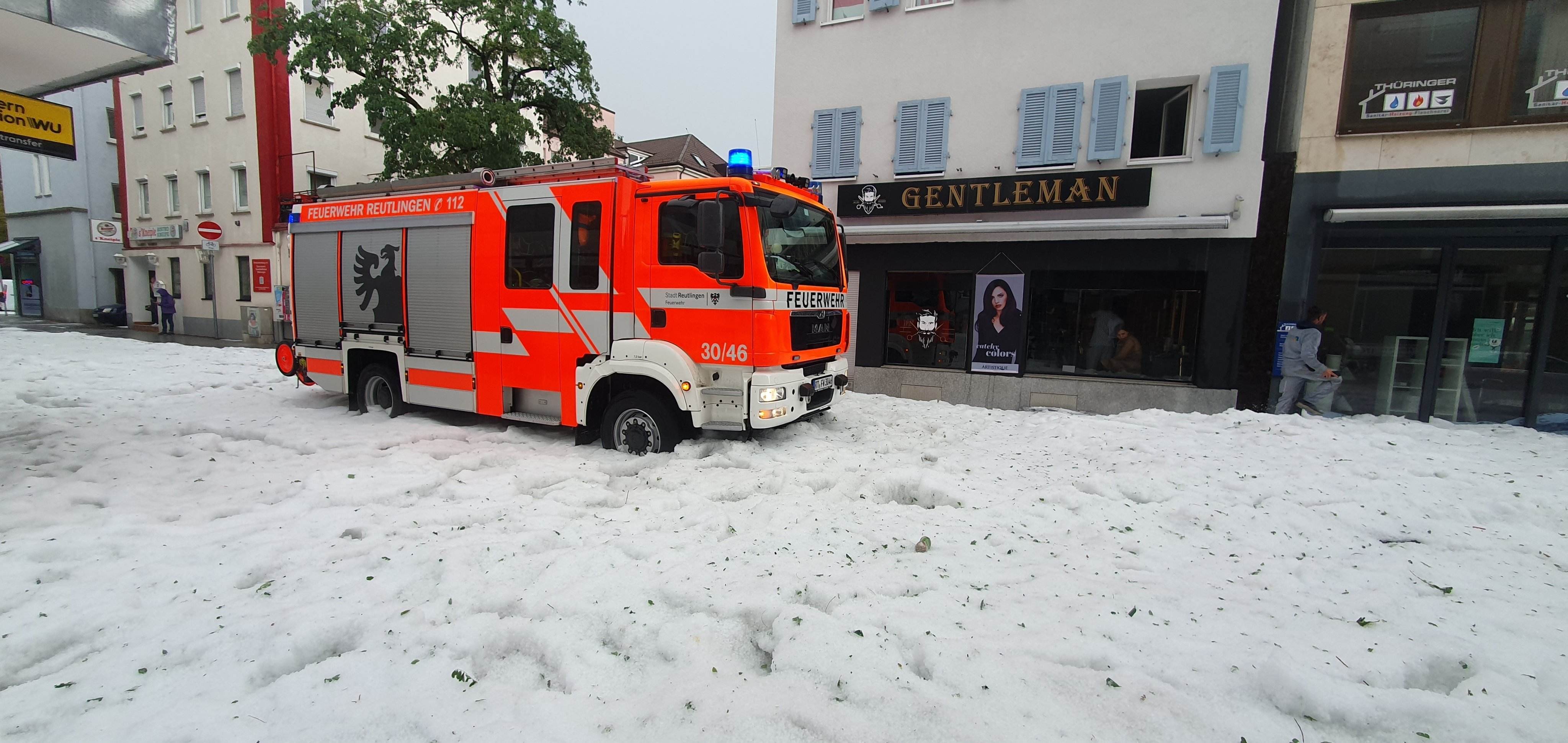 Alemania, azotada por un temporal que deja 30 centímetros de nieve en pleno agosto