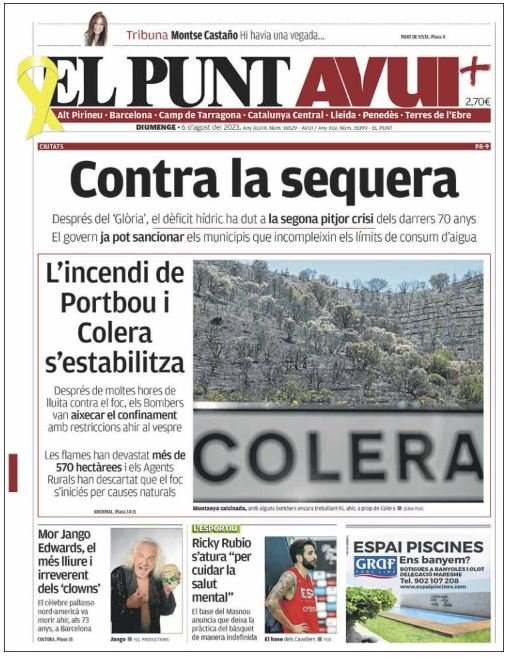 el punt avui 6 agost el punt avui 6 agost