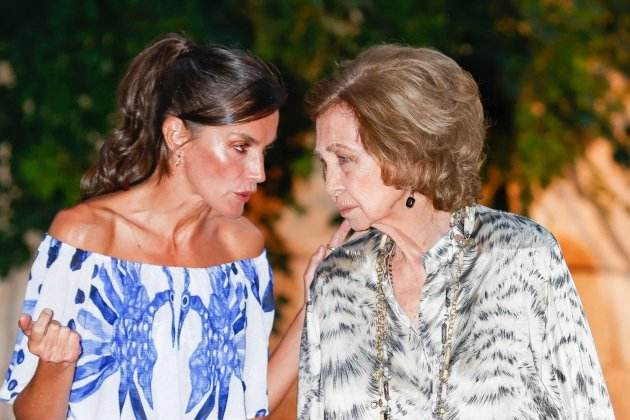 Letizia y Sofía en Mallorca