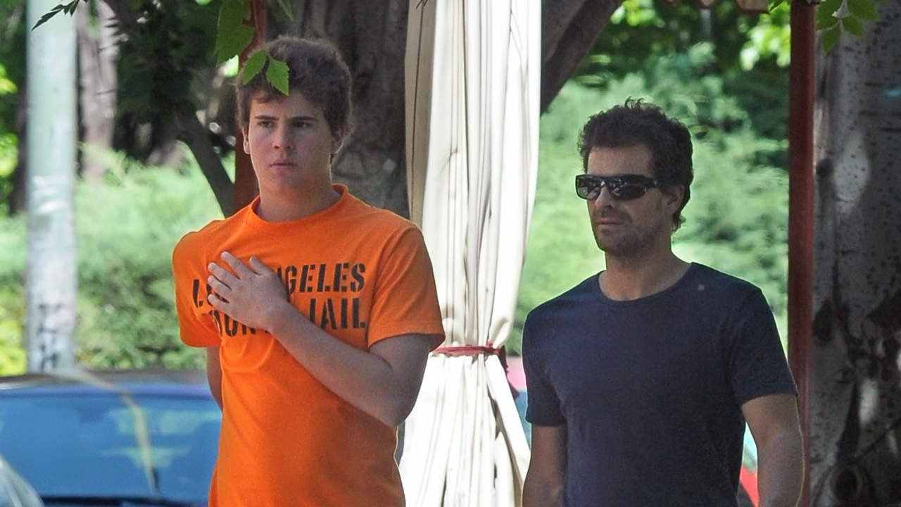 Daniel Sancho i el seu pare Rodolfo Sancho