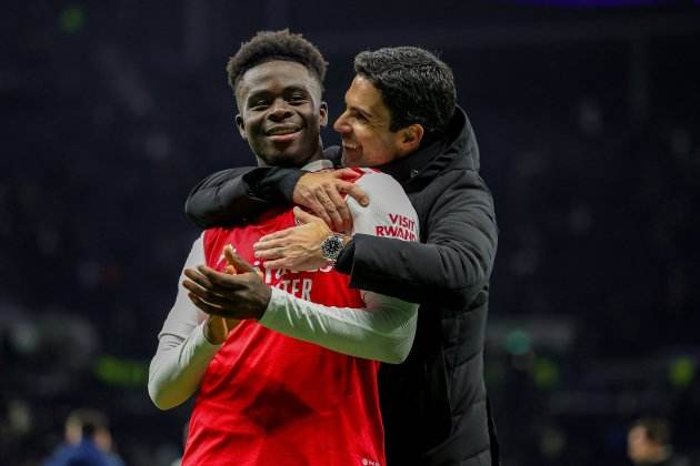 Bukayo Saka Arteta / Foto: Europa Press Bukayo Saka Arteta / Foto: Europa Press