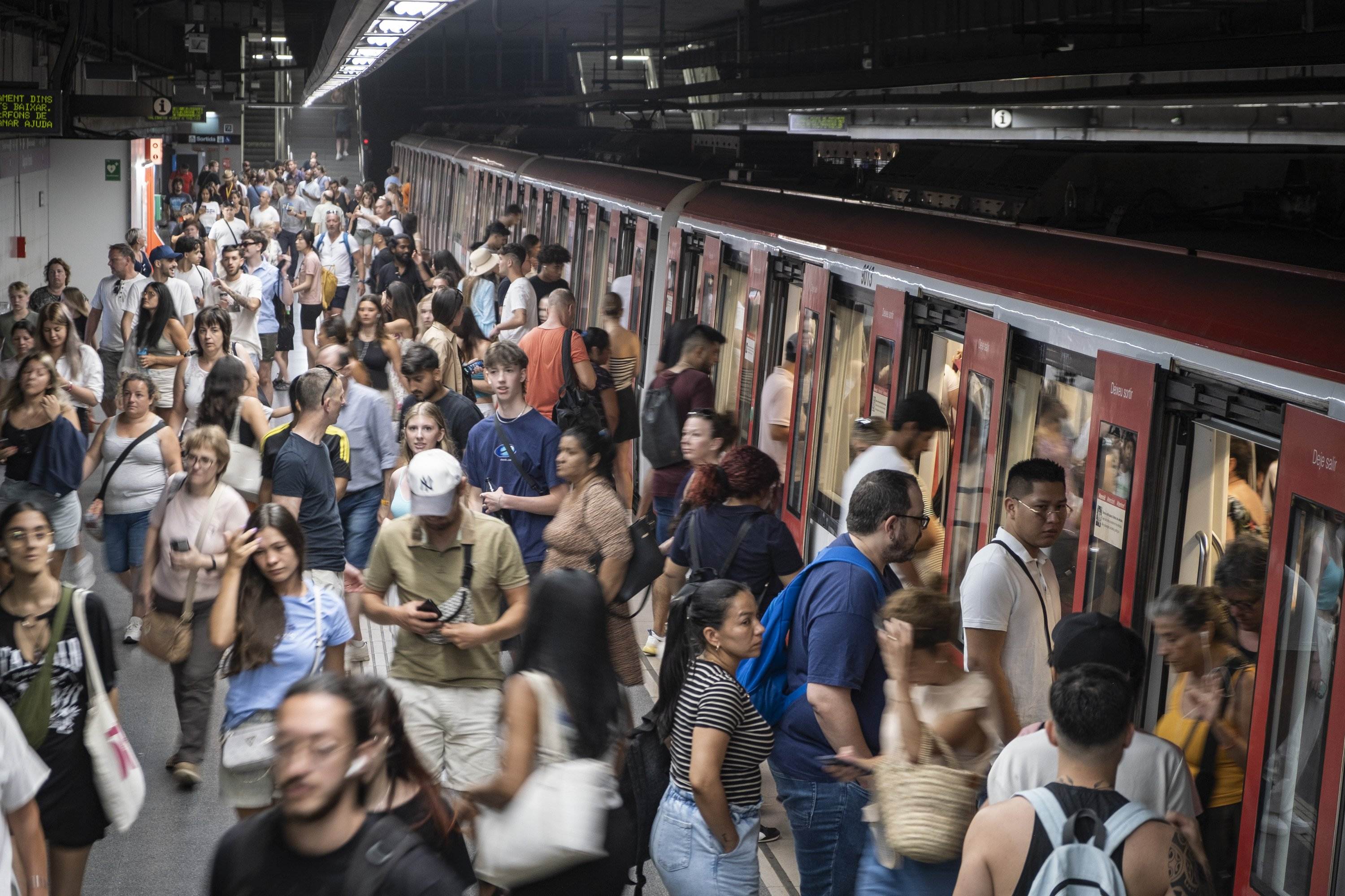 Horari del metro per la Mercè 2023: així funcionarà el transport públic a Barcelona