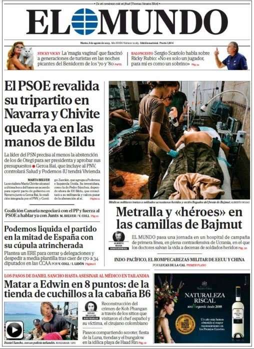 el mundo 8 agost el mundo 8 agost