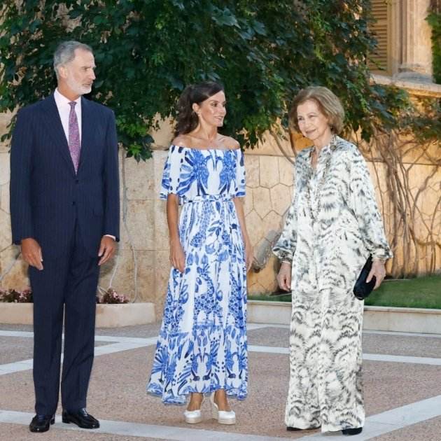Felip Letícia Sofia recepció palau Marivent 2023 casa reial2 Felip Letícia Sofia recepció palau Marivent 2023 casa reial2