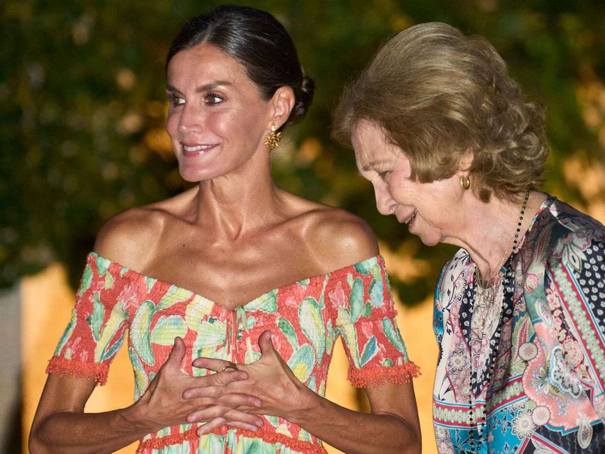 Reina Sofía y Letizia en Marivent 