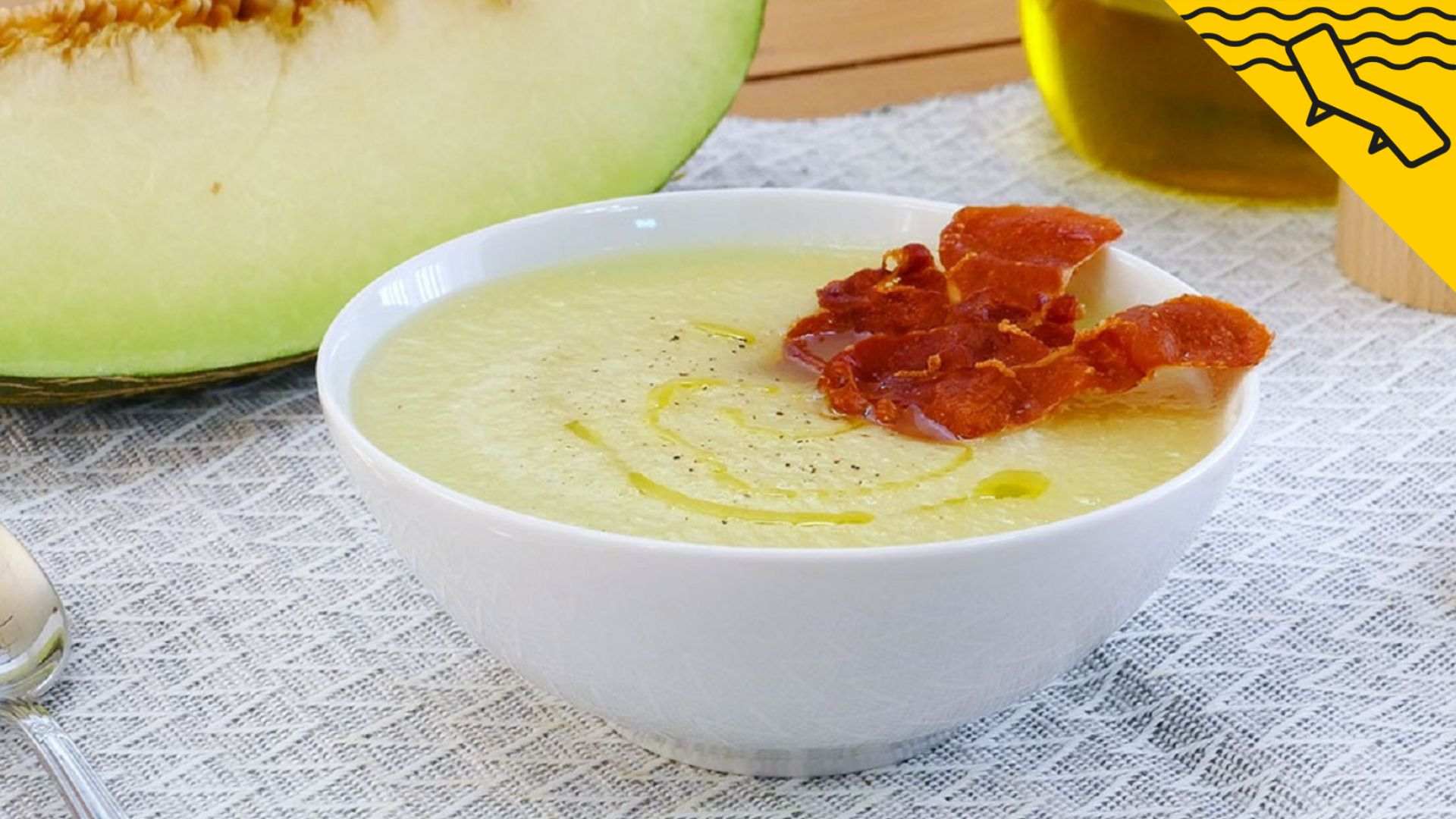 Una sopa de meló freda i refrescant: recepta ideal per combatre la forta calor