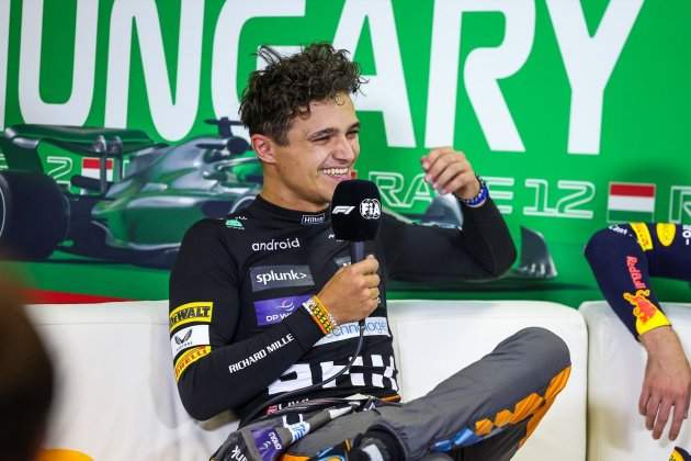 Lando Norris en el GP de Hungría / Foto: Europa Press