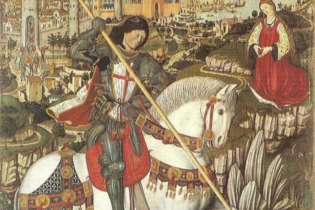 Retablo de Sant Jordi. Obra de Pere Niçard (1468). Fuente Museu Diocesano de Mallorca