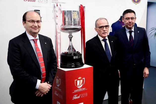 José Castro Bartomeu Barça Copa del Rei final Sevilla EFE José Castro Bartomeu Barça Copa del Rei final Sevilla EFE