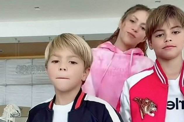 Shakira, Milan y Sasha Shakira, Milan y Sasha