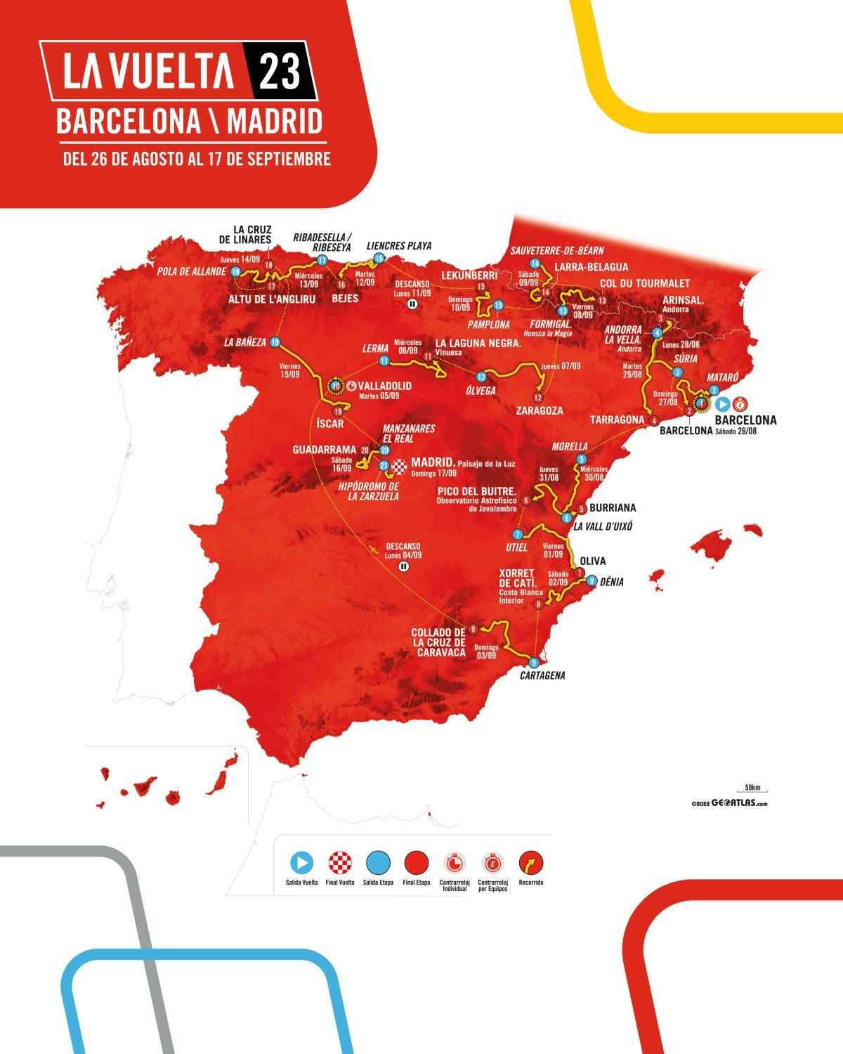 Recorregut Vuelta 2023 Recorregut Vuelta 2023