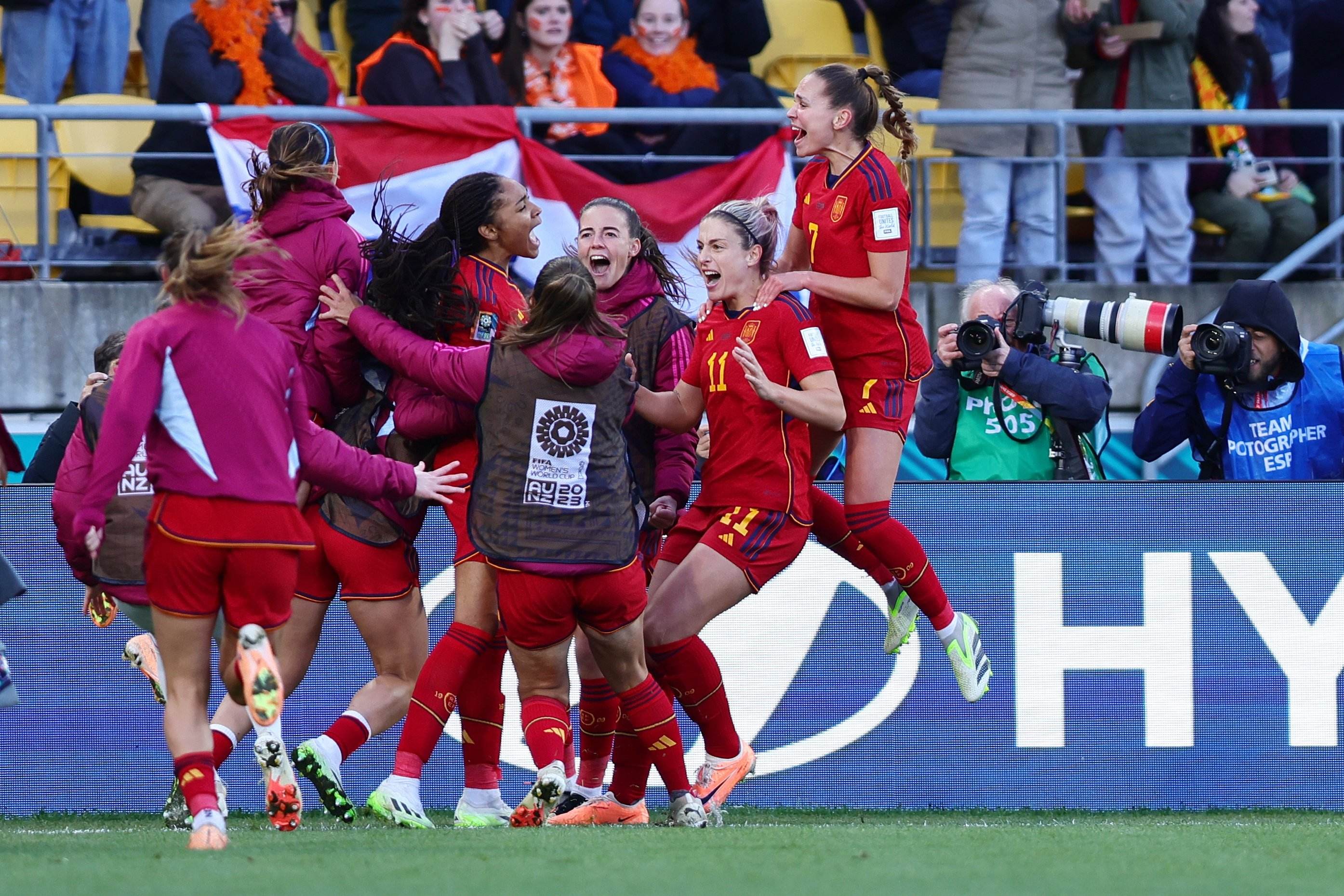 España doblega a los Países Bajos en la prórroga (2-1) y accede a las semifinales del Mundial femenino