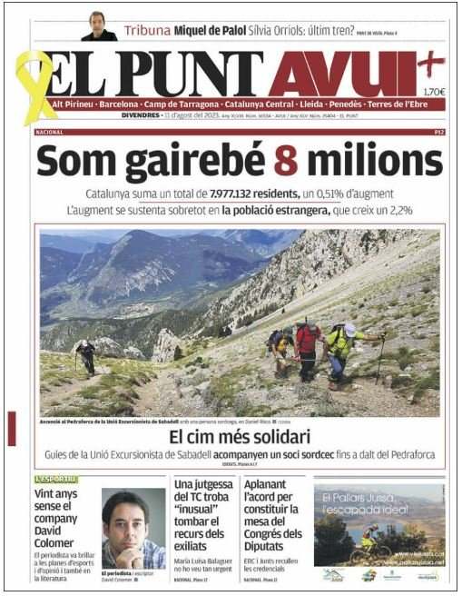 el punt avui 11 agost el punt avui 11 agost
