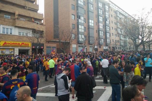 Afició Barça Copa del Rei A.T.