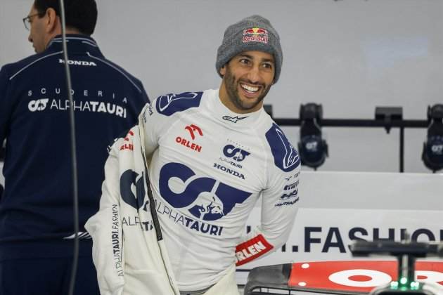 Daniel Ricciardo Alpha Tauri sonrisa / Foto: Europa Press - Paul Vaicle