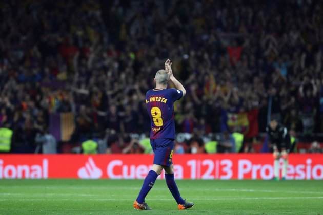 Andrés Iniesta Final Copa Rey Barça Sevilla EFE