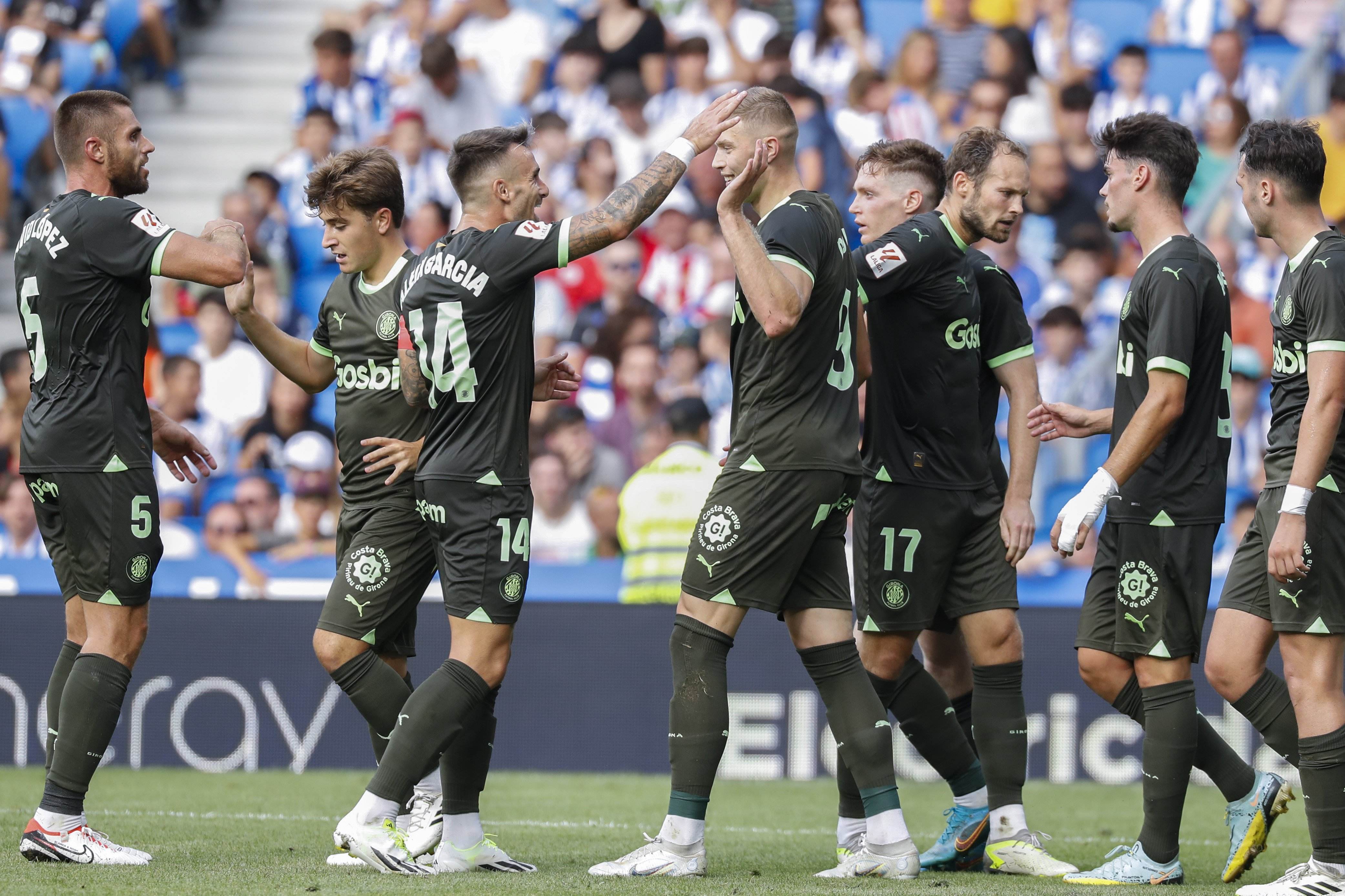 Dovbyk debuta con gol en el sólido debut del Girona en el campo de la Real Sociedad (1-1)