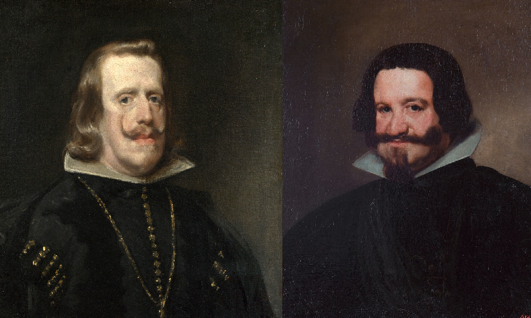 Felipe IV y su primer ministro el conde duque de Olivares. Fuente National Portrait Gallery y Wikimedia Commons Felipe IV y su primer ministro el conde duque de Olivares. Fuente National Portrait Gallery y Wikimedia Commons