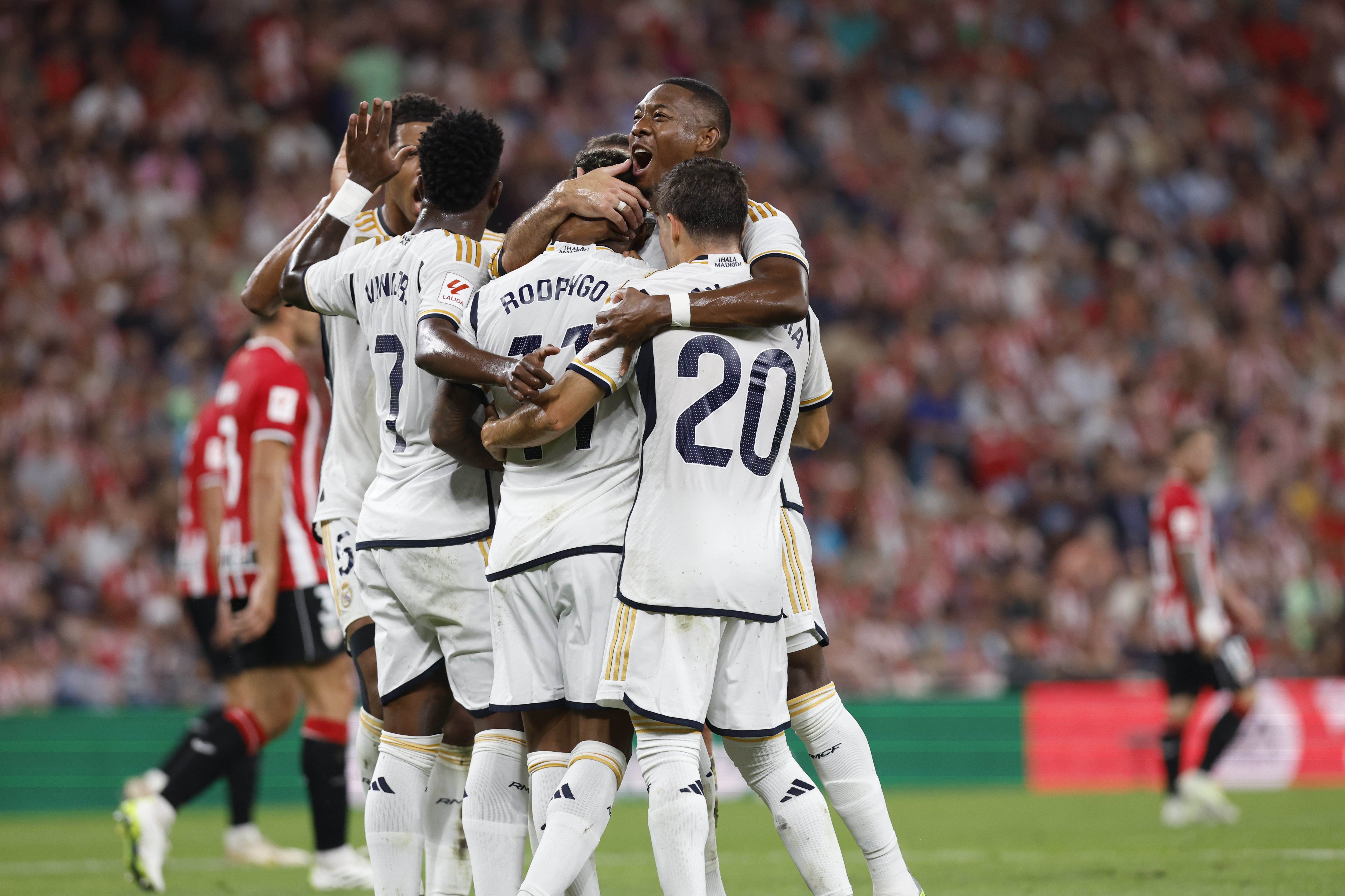 Un Real Madrid muy efectivo doblega al Athletic Club para empezar la Liga con paso firme (0-2)