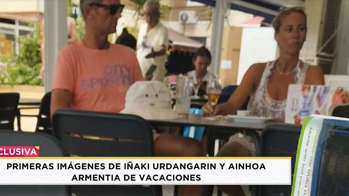 Iñaki y Ainhoa en un restaurante Iñaki y Ainhoa en un restaurante