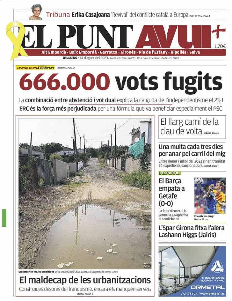 El Punt Avui El Punt Avui