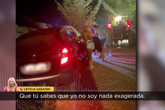 leticia sabater accident telecinco leticia sabater accident telecinco