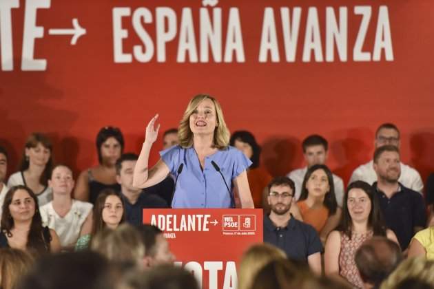 Pilar Alegría, psoe. Europa Press