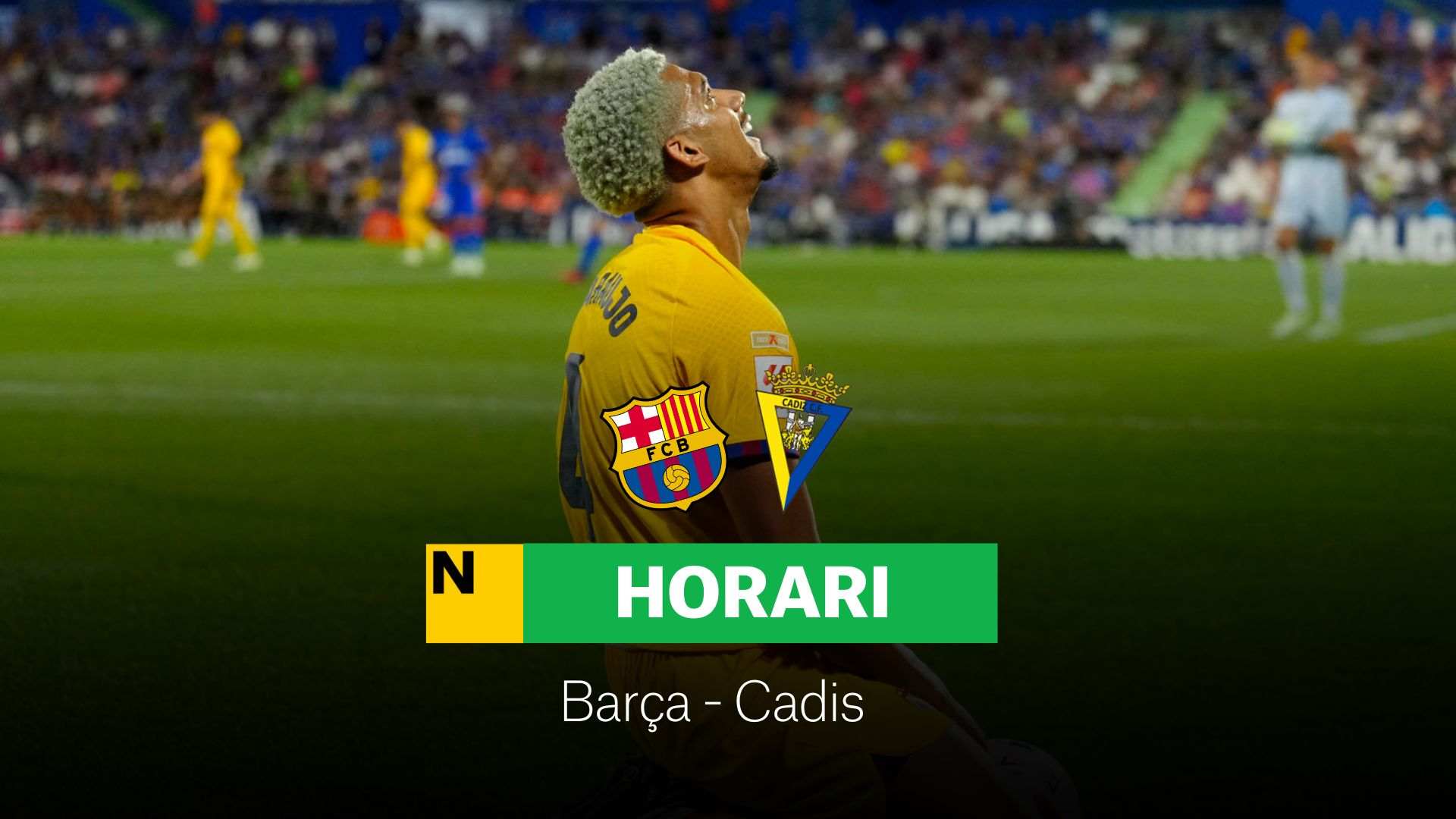 Barcelona - Cádiz: Horario y dónde ver la jornada 2 de la Liga 2023/24