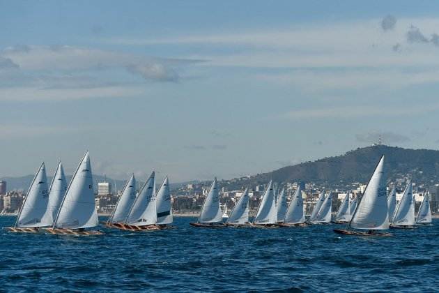 Patins a espelma|vela navegant / Foto: America's Cup - Gerard Franco