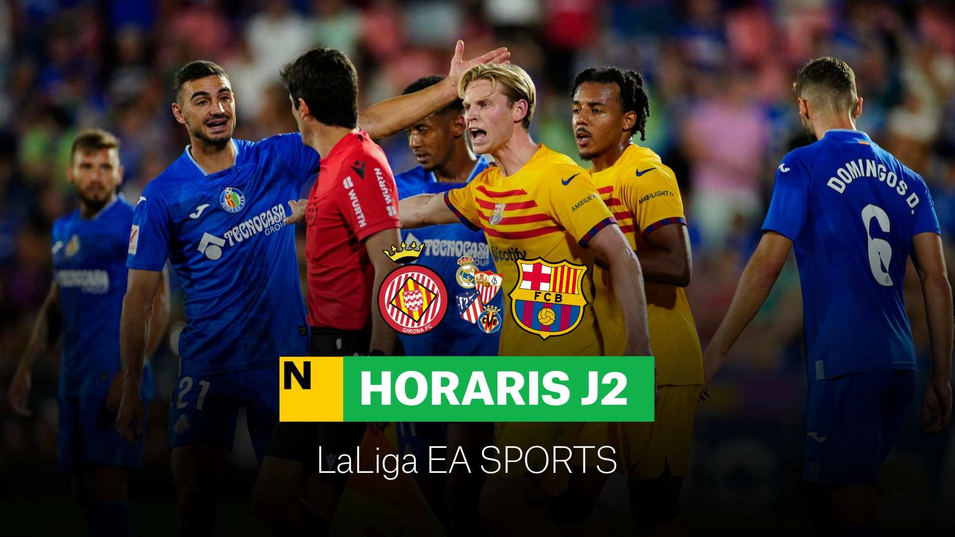 Qui juga a la Lliga 2023/24? Horari i on veure la jornada 2