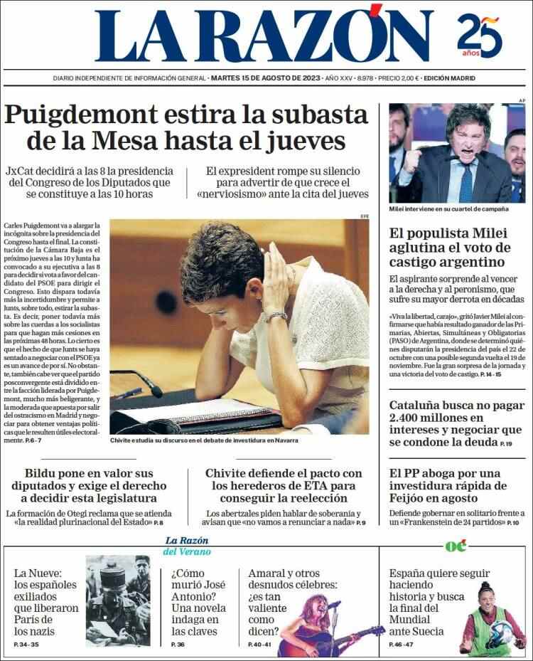 La Razón La Razón