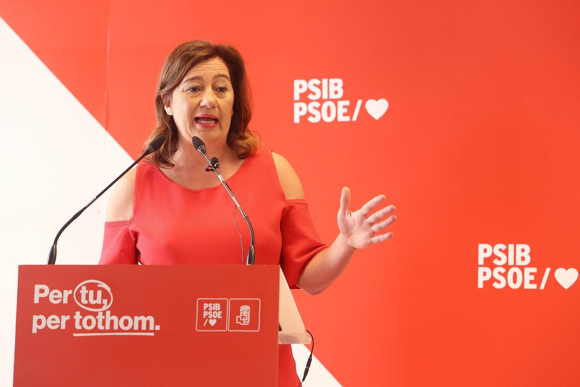 Francina Armengol: the Socialists' candidate to preside over the Spanish Congress