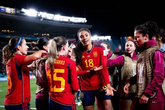 Salma Paralluelo gol España Suecia / Foto: @SeFutbolFem
