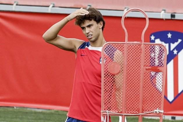 Joao Félix Entrenament Atlètic de Madrid seriós / Foto: EFE Joao Félix Entrenament Atlètic de Madrid seriós / Foto: EFE