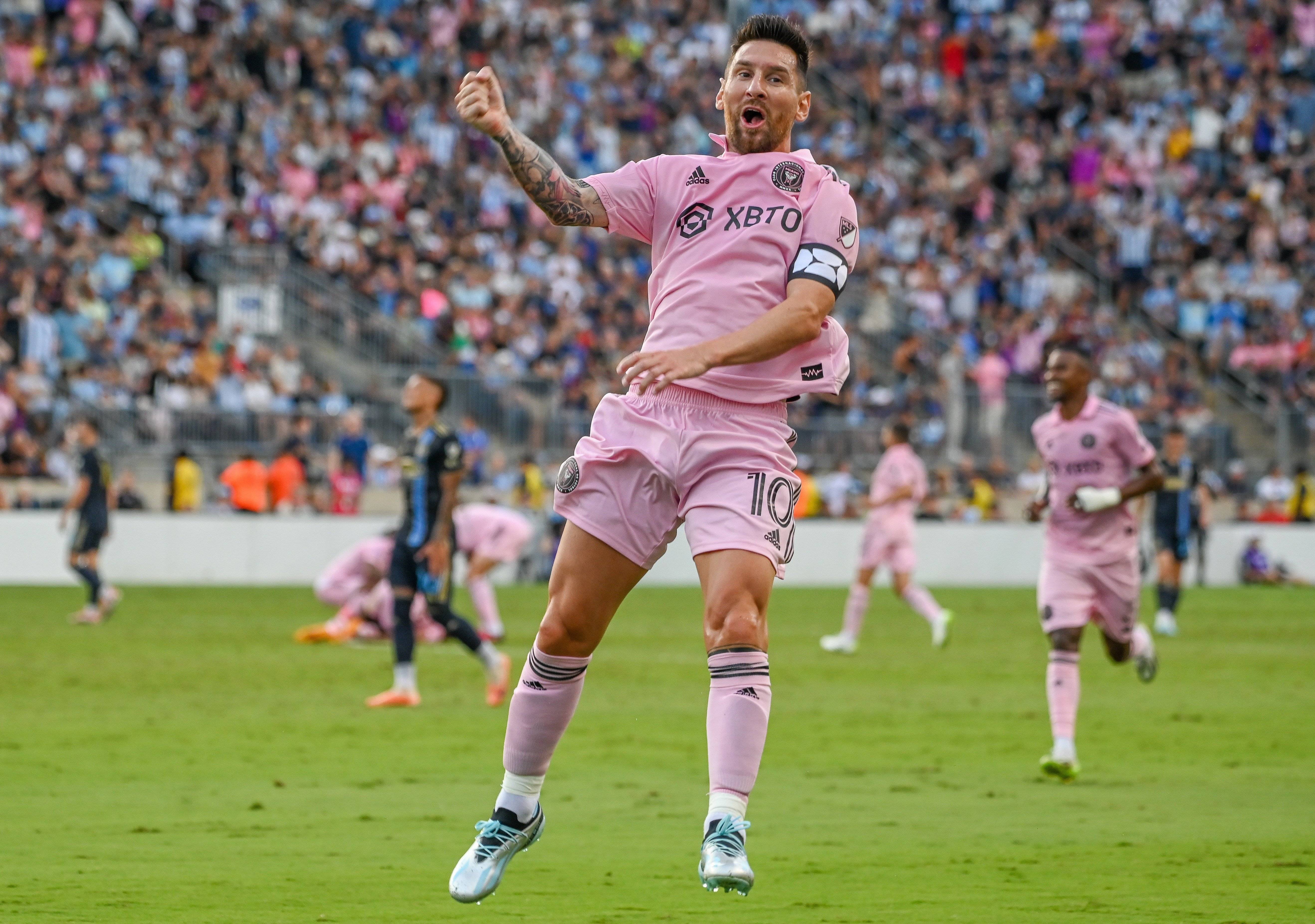 Leo Messi alarga su racha goleadora y el Inter Miami acaricia el primer título